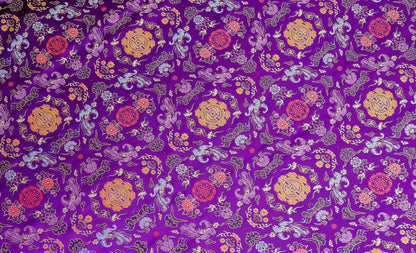 Phoenix Brocade Fabric: 35"W Chinese Cheongsam Cushion Rayon