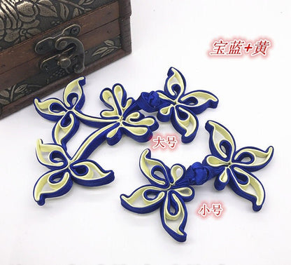 Handmade Satin Chinese Knot Buttons: Cheongsam Sewing Fasteners