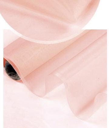 Tissu organza de soie pure : 6 mommes, matériel de couture pour vêtements et décoration