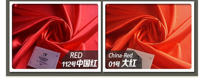 Satin Silk Fabric: 59" Wide, Solid Colors, Dress Craft Fabric