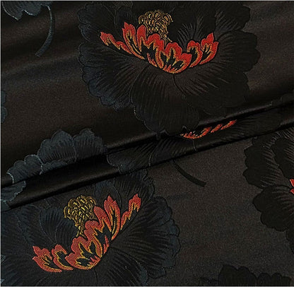 Nylon Peony Brocade Fabric: Upholstery, Dress, Quilting - By The Meter