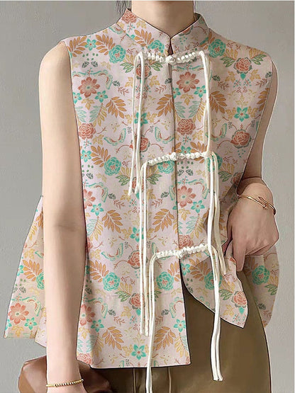Floral Silk Brocade Fabric: 55" Wide Sewing Material