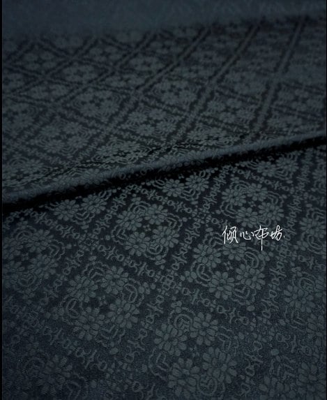 Rhombus Brocade Satin Fabric: Hanfu Cheongsam Costume Material