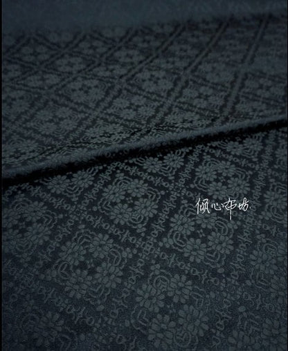 Rhombus Brocade Satin Fabric: Hanfu Cheongsam Costume Material