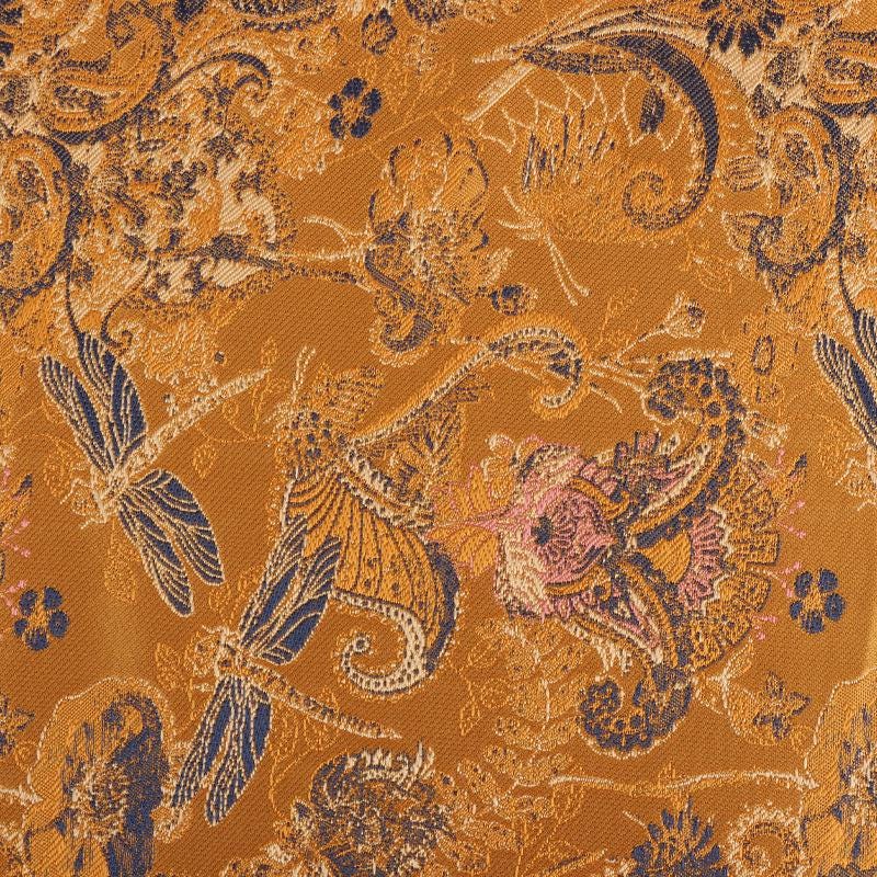 Embossed Palace Jacquard Fabric: 55"W Rayon Damask, Costume & Decor
