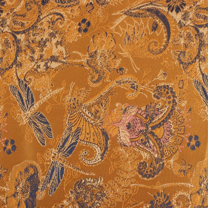 Embossed Palace Jacquard Fabric: 55"W Rayon Damask, Costume & Decor