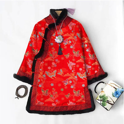 Butterfly Jacquard Brocade Fabric: Traditional Rayon Sewing Material