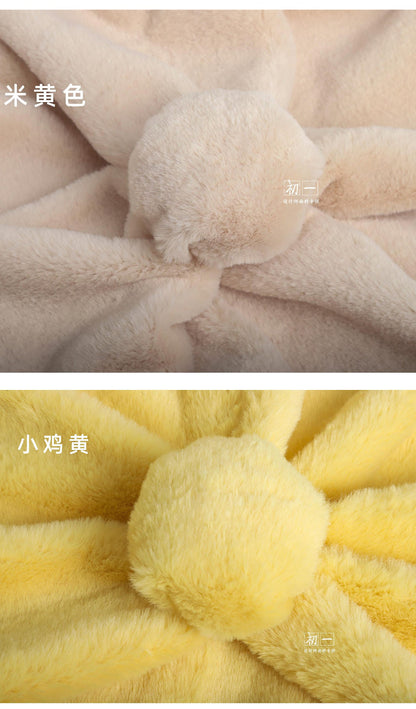 Faux Rex Rabbit Fur Fabric: Plush Polyester Material, 20"W