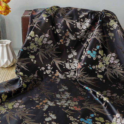 Plum Blossom Brocade Fabric: Chinese Cheongsam Cushion Material