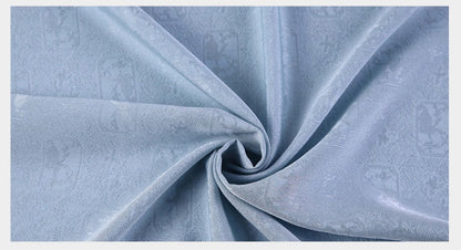 Rabbit Jacquard Silk Satin Fabric: Retro Chinese Pattern Upholstery, Sewing, Qipao