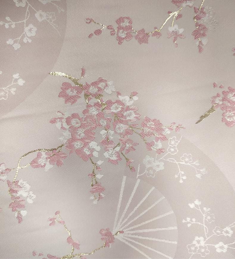 Tissu brocart à fleurs de prunier rouge : Matériel de couture pour cheongsam qipao