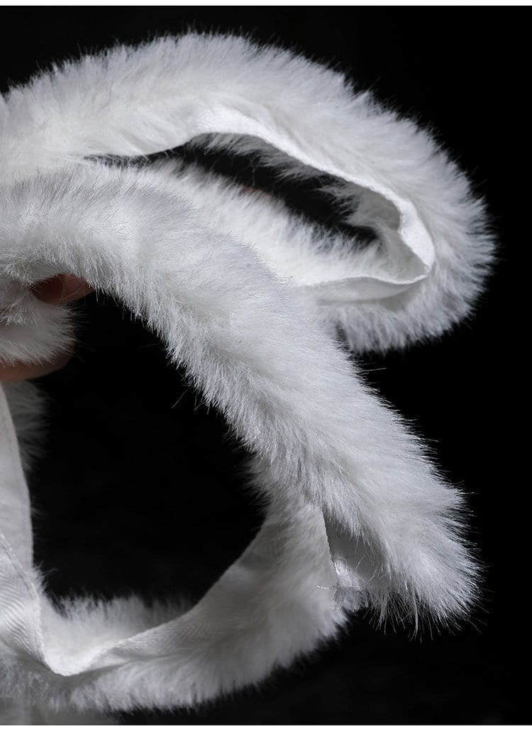 Faux Rabbit Fur Fabric Trim: 5.5cm Wide, DIY Crafts by the Yard