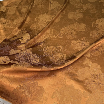Elegant Flower Pattern Rayon-Vicose Jacquard Fabric, 59" Wide, 10 colors