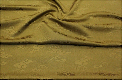 Cloud Brocade Fabric: Silk Rayon Jacquard, Costume Dress Material