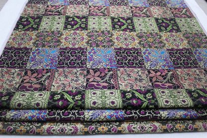 Patchwork Brocade Fabric: Mongolian Tibetan Gown Material, 29"W