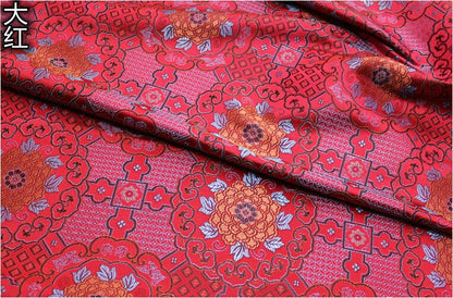Baoxiang Flower Brocade Fabric: Tibetan Robes & Shrines (29.5"W)