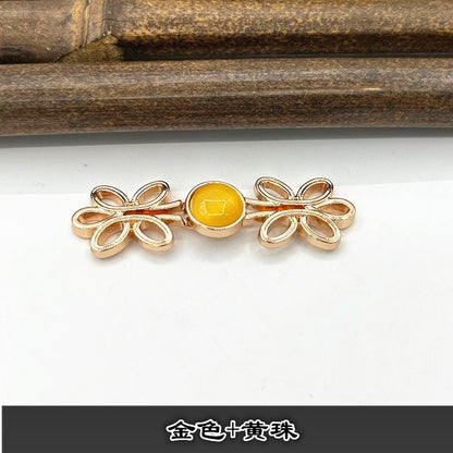 Metal Frog Buttons: Cheongsam Hanfu Closure, Sewing Fasteners