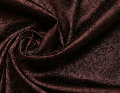Dragon Jacquard Satin Fabric: 47" Wide Chinese Cosplay Costume Material
