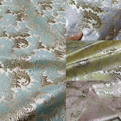 Tissu jacquard gaufré 3D, largeur 58 pouces