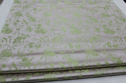 Wild Bird Brocade Fabric: Chinese Qipao Cheongsam Material