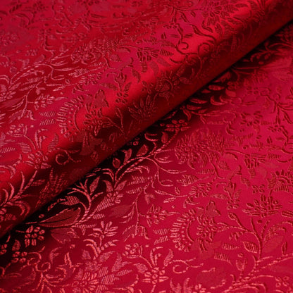 Brocart de soie à motif de fleurs de blé : largeur 114 cm, ameublement et couture – vendu au mètre