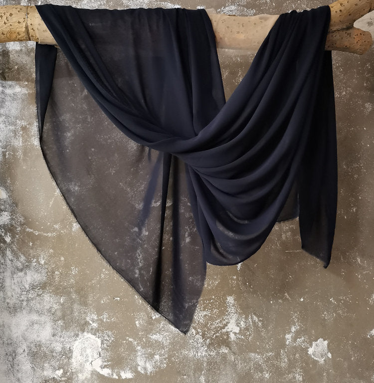 Soft Chiffon Fabric: 59" Wide Sheer Drape for Wedding & Events
