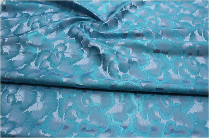 Ginkgo Biloba Brocade Fabric: Chinese Cheongsam Cushion Fabric (29.5"W)