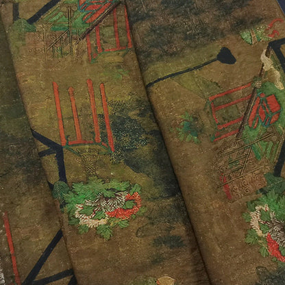 Tissu Tencel Ramie : Motif à peindre pour la couture, les costumes et la décoration