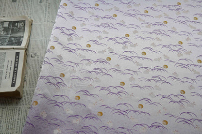 Luxury Jacquard Brocade lilac Fabric for Vest Sewing & Costumes, 59"Wide
