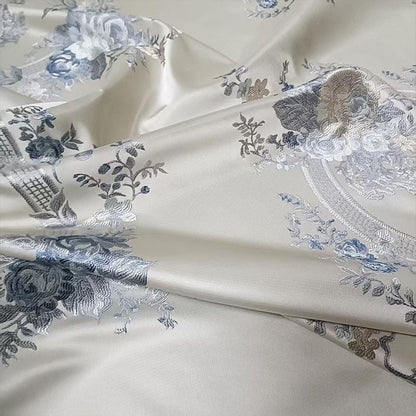 Flower Jacquard Brocade Fabric ��� Money Tree Pattern Upholstery & Clothing Material, sell by the met"Wide