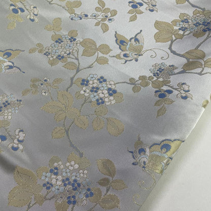 Butterfly Silk Brocade Fabric: 55"W Rayon Blend, Sewing & Upholstery