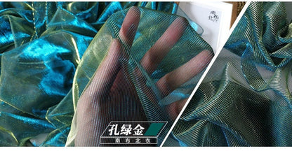 Two-Tone Laser Stretch Mesh Fabric, 59"W, Costume, DIY