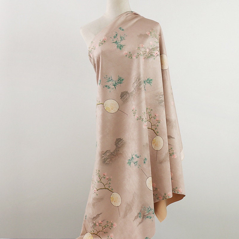 Floral Faux Suede Fabric: Apparel, Upholstery & Decor - 59"W
