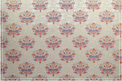 Song Brocade Fabric: Baoxiang Gold Thread Jacquard - Emperor Robe Style