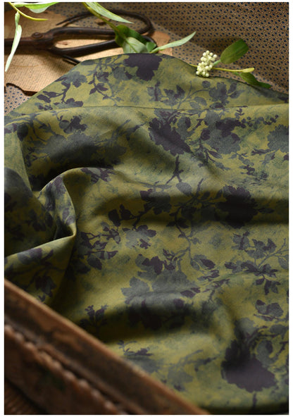 Imperial Green Cotton Sateen Fabric: 55" Wide, Drapery & Upholstery