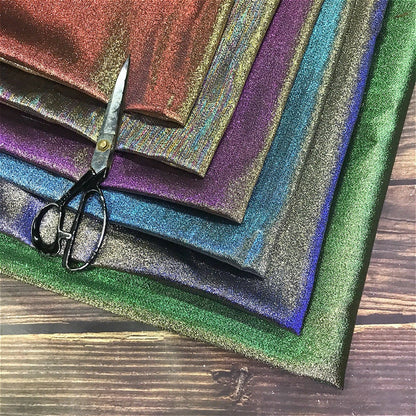 Gold Thread Gradient Jacquard Fabric - 58" Wide Polyester Brocade