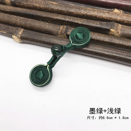 Cheongsam Chinese Style Simple Retro Handmade bead Frog Button, Children's Cheongsam Qipao Accessories