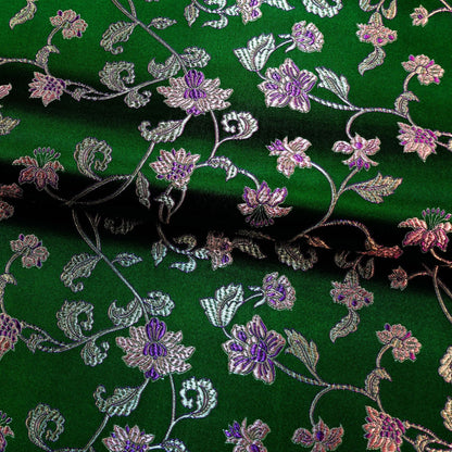 Floral Brocade Fabric: 45" Wide Rayon Nylon Blend