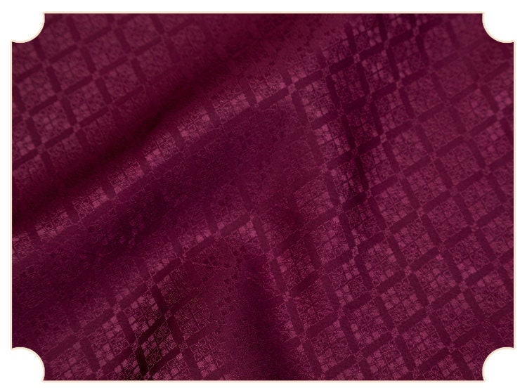 Tissu Nishijin Ori : Brocart de soie japonais pour mariage, 150 cm de large