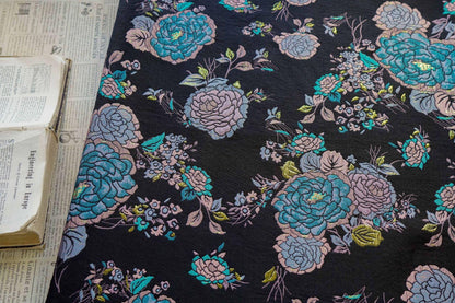 Brocade Jacquard Fabric: Retro Palace Style, Upholstery & Costume - By The Meter