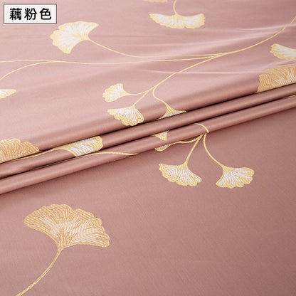 Leaf Jacquard Fabric: 58"W Polyester Upholstery, Costume & Decor
