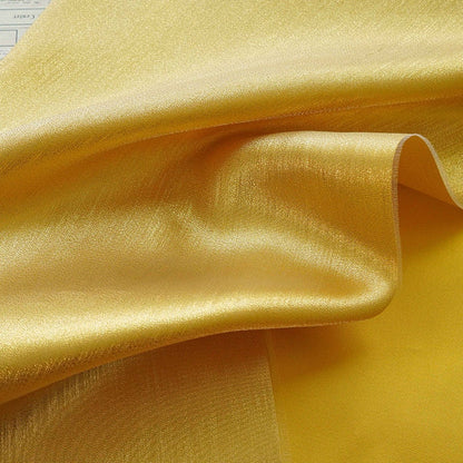 Gold Brocade Fabric: 59"W Japanese Nishijin Woven Rayon