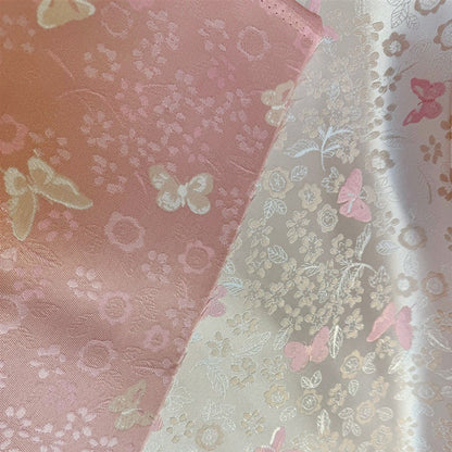 Tissu brocart jacquard à motif floral : mélange de rayonne de 150 cm de large pour la couture et le rembourrage