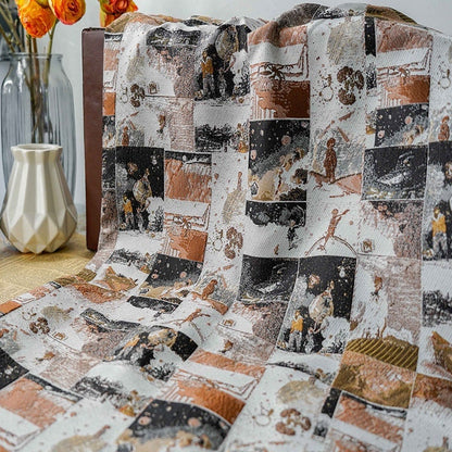Avant-Garde Jacquard Fabric: Modern Upholstery & Dress Sewing (58"W By 1 Meter)