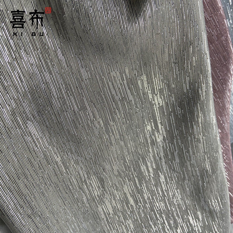 Metallic Lurex Fabric: 54"W Meteor Shower Pattern