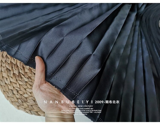 Pleated Organza Fabric: 3D Hand-Shaped Texture, 59"W - Wedding & Gowns