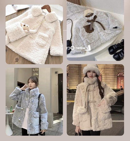 Tissu en fausse fourrure de lapin : polyester peluche pour la couture et les loisirs créatifs (160 cm de large)