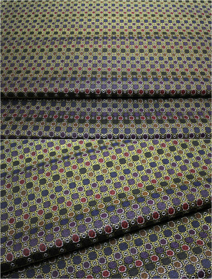Indian Brocade Fabric: Colorful DIY Craft & Upholstery Material