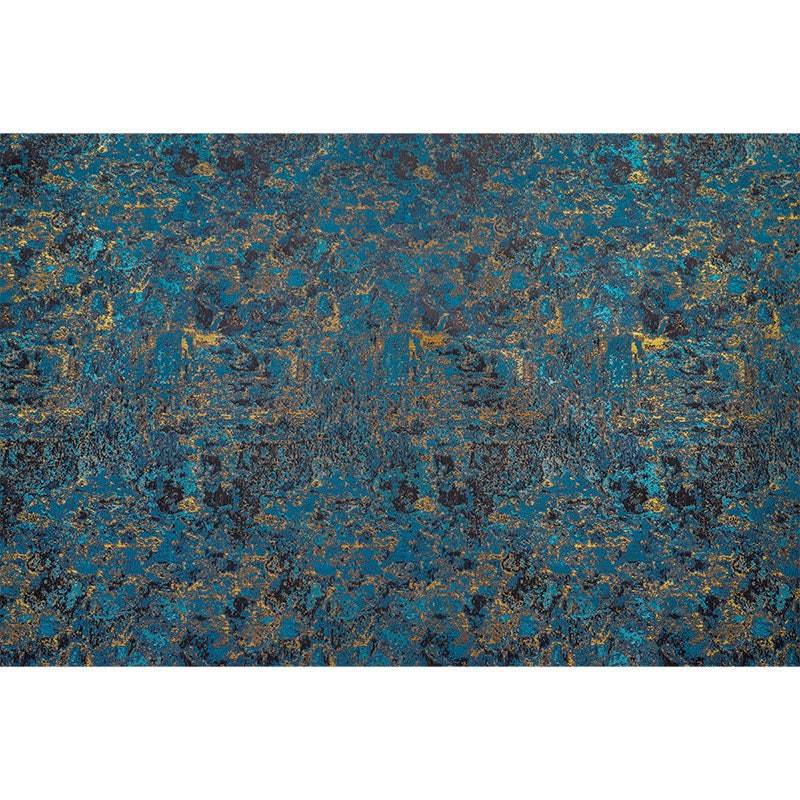 Tissu jacquard bleu paon galaxie : ameublement, costumes, décoration - 160 cm de large