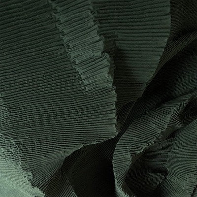 Pleated Crepe Fabric: 59"W Stiff Polyester for DIY Decor & Costume